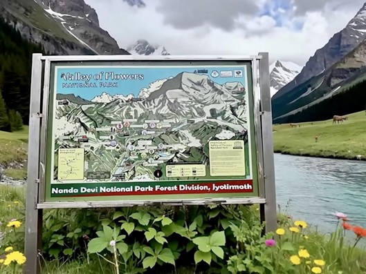 インド Valley of Flowers